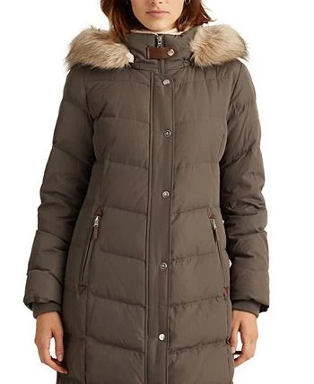 Lauren Ralph Lauren Hooded Down Coat, Created For Macy's - Image 3