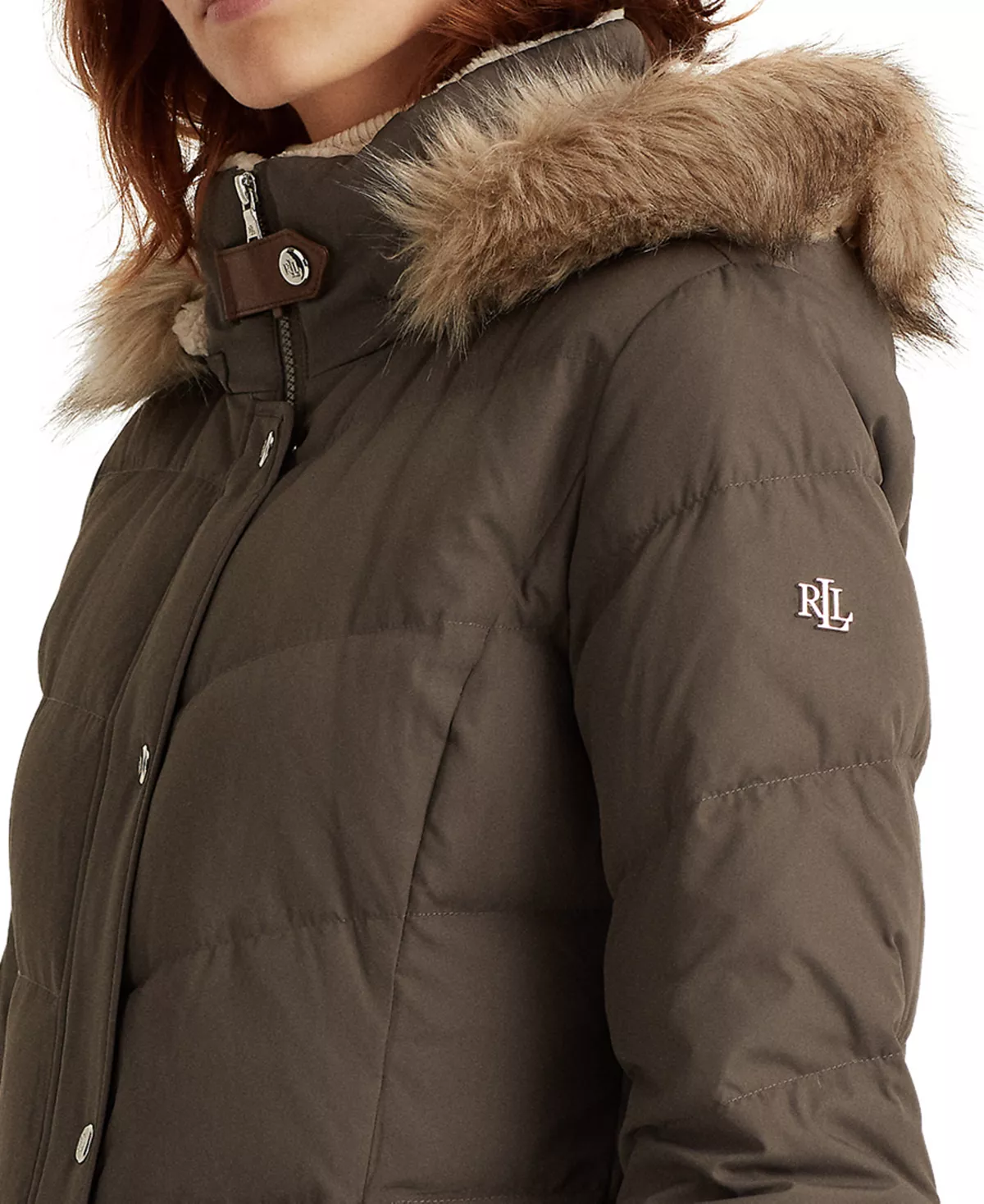 Lauren Ralph Lauren Hooded Down Coat, Created For Macy's - Image 4
