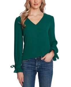 CeCe Tie-Cuff Top