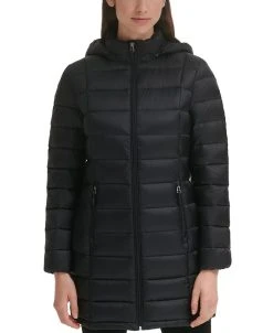 Charter Club Women's Packable Hooded Down Puffer Coat, Created For Macy's