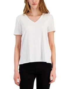 Alfani Women's V-Neck T-Shirt, Created For Macy's