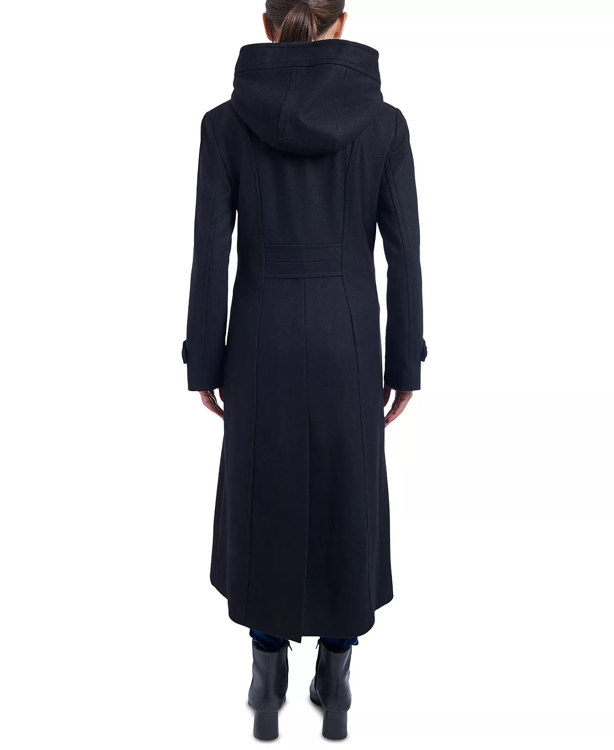 Anne Klein Women's Hooded Double-Breasted Maxi Coat - Image 2