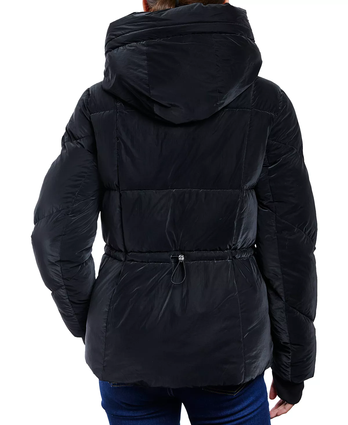 Michael Kors Women's Shine Hooded Puffer Coat - Image 4