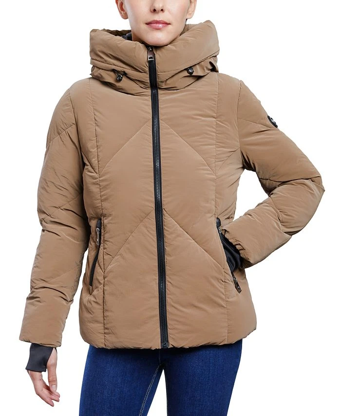 Michael Kors Women's Shine Hooded Puffer Coat