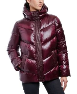 Michael Kors Women's Shine Hooded Puffer Coat