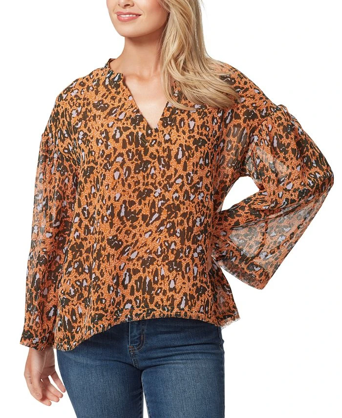 Jessica Simpson Women's Jenna Animal-Print Top