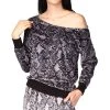Michael Kors Women's Snake-Print Off-The-Shoulder Top