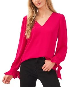 CeCe Tie-Cuff Top