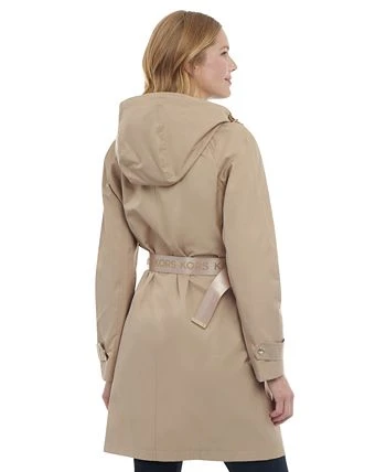 Michael Kors Women's Belted Hooded Trench Coat - Image 2