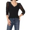 Vince Camuto Women's Ruched Sleeve Top