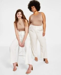 And Now This Women's Sleeveless High Neck Bodysuit, XS-4X